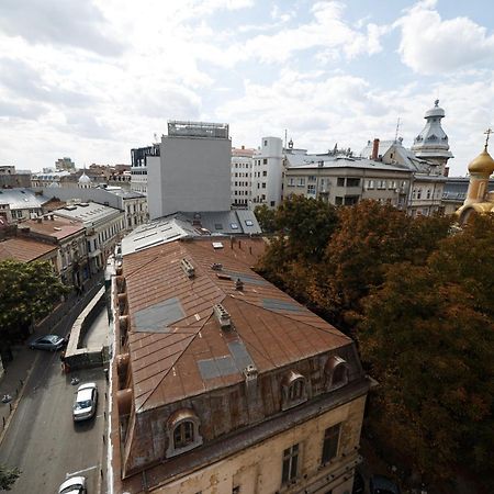 Rooftop Apartment Street Doamnei Bukarest Kültér fotó